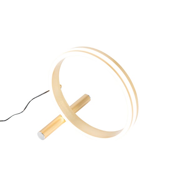 Dekorative Tischleuchte mit ringförmigem Design