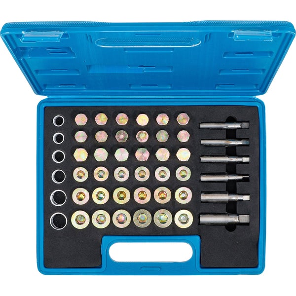 BGS Reparatursatz für Öl-Ablass-Gewinde 114tlg. - 123