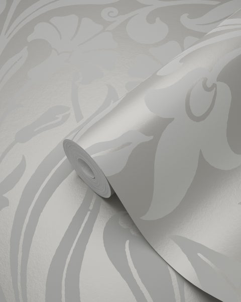 Tapetenrolle mit floralem Muster