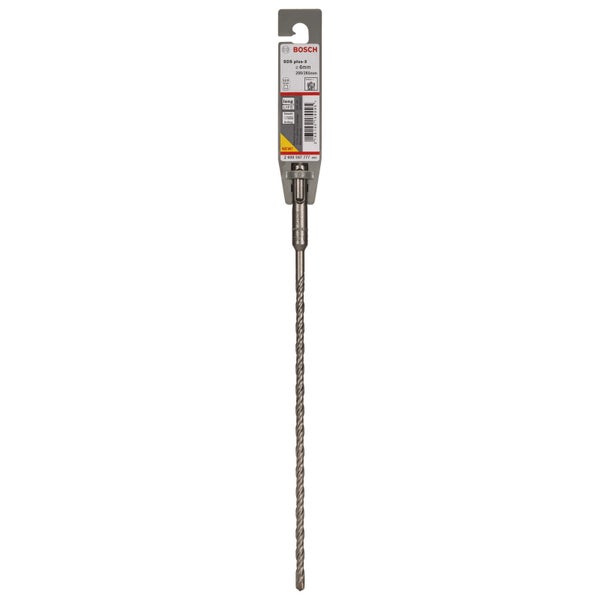 Bosch Logo. SDS plus-5 Steinbohrer mit 6 mm Durchmesser