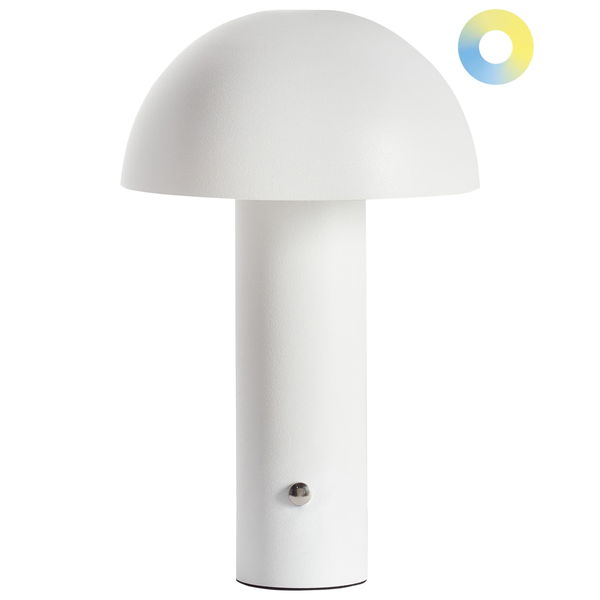 Dekoratives Interieur mit Tischleuchte, Duftstäbchen und Bild auf einer Kommode.