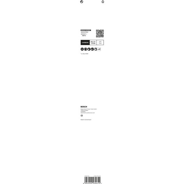 Bosch Expert Thick Tough Metal S 1255 CHC Säbelsägeblatt - 2608900371