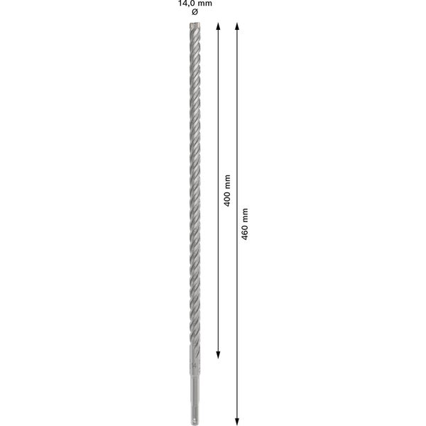 Bosch PRO SDS plus-5X Hammerbohrer 14 x 400 x 460 mm - 2608833821