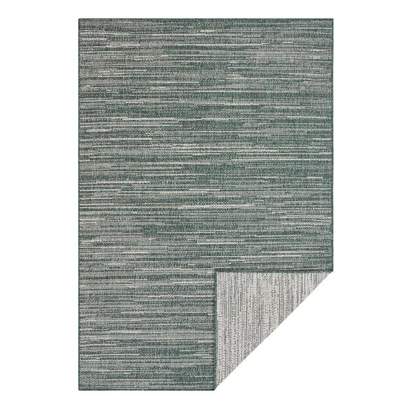 In-und Outdoor Wendeteppich Mélange Green - 80x250x0,5cm