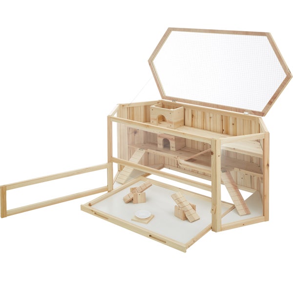 Holzrampe für Kleintiere