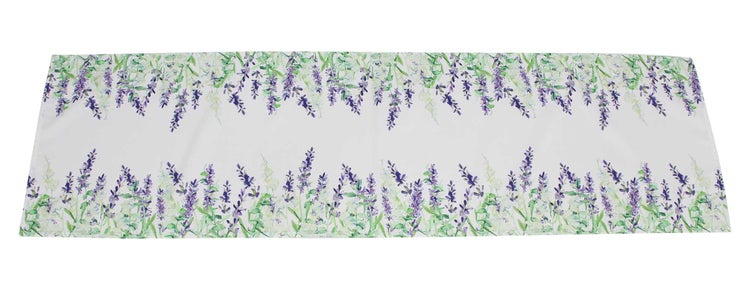 FRANK FLECHTWAREN | Tischläufer Lavendel, POLYESTER, 40 x 140 cm