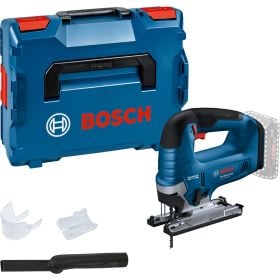 Bosch Professional Akku-Stichsäge mit L-BOXX, Zubehör und Akku im Set.
