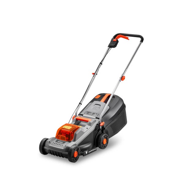 Rasentrimmer mit Fangkorb