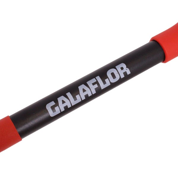 Galaflor Logo auf einem Werkzeugstiel