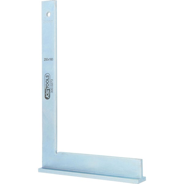 Anreißwinkel aus Metall mit den Maßen 250 x 160 Millimeter