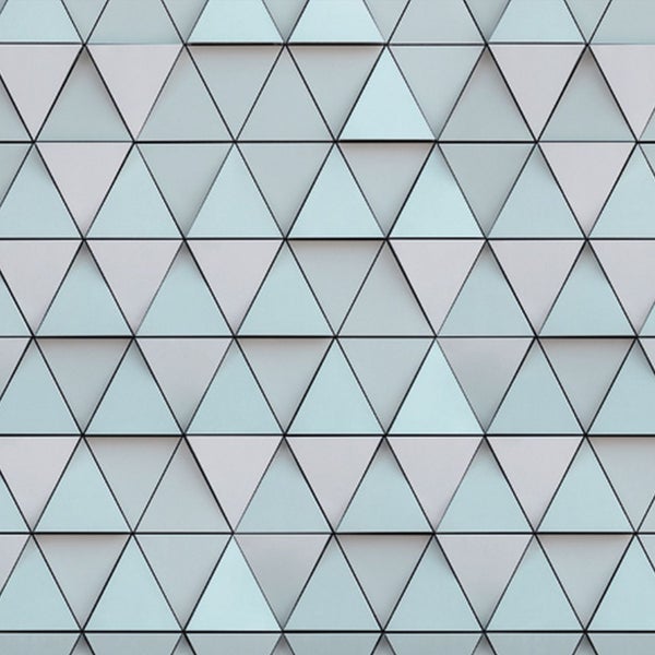 Dreieckige Wandpaneele für den Innenbereich