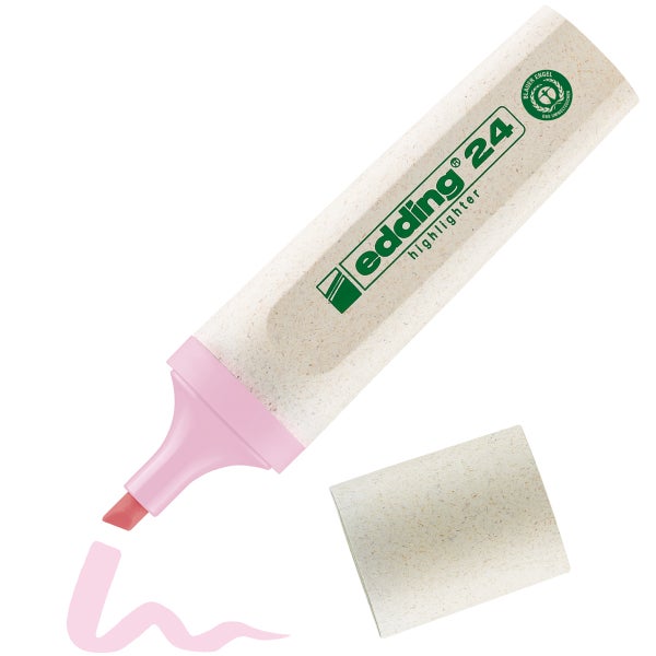 Edding Textmarker e-24 EcoLine pastellrosa