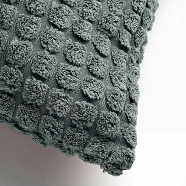 Dekokissen mit Noppenmuster