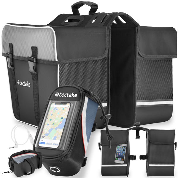 Fahrradtaschen Set von tectake