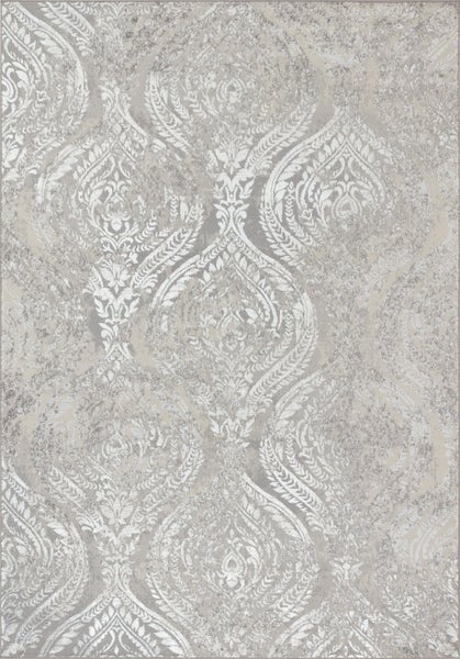 Vintage Orientalischer Teppich - Weiß/Grau - 160x213cm - INGRID
