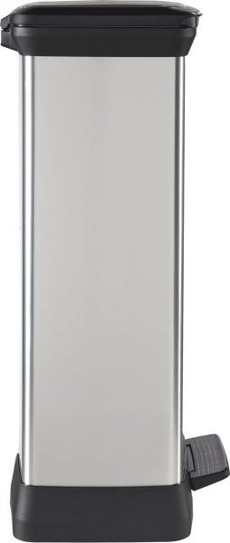 Curver Deco Bin Treteimer - 50L - Silber Metallic