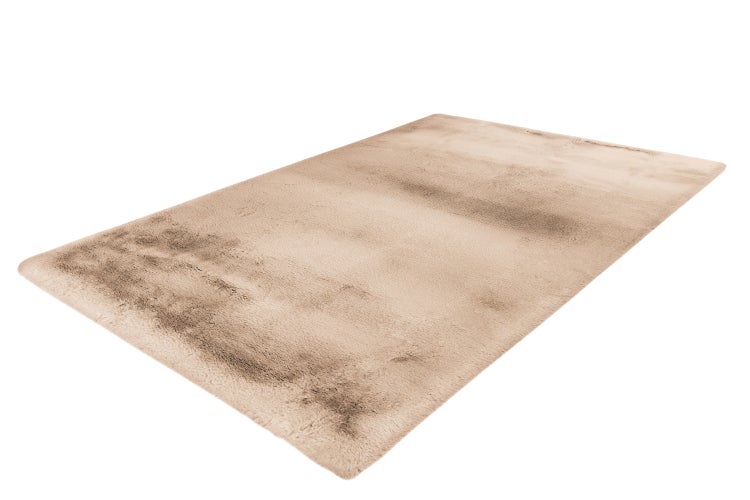 Rechteckiger Hochflor Teppich mit weicher Oberfläche für den Wohnbereich