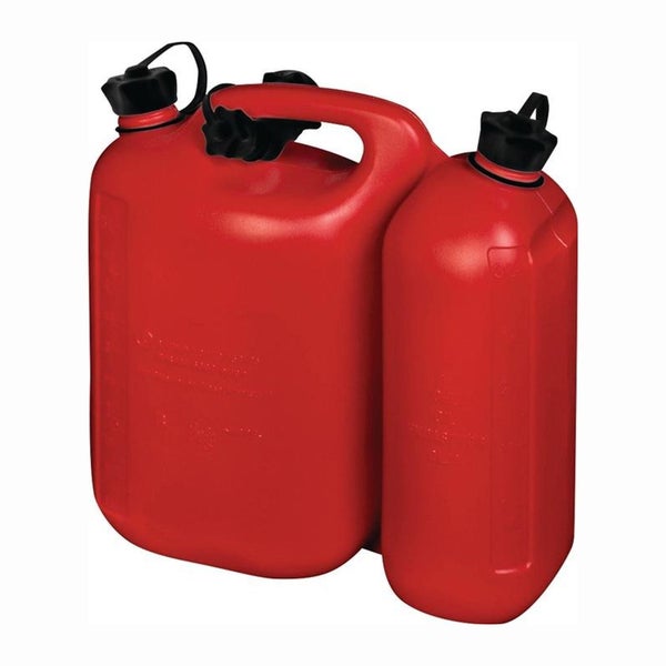 Zwei Kraftstoffkanister aus Kunststoff