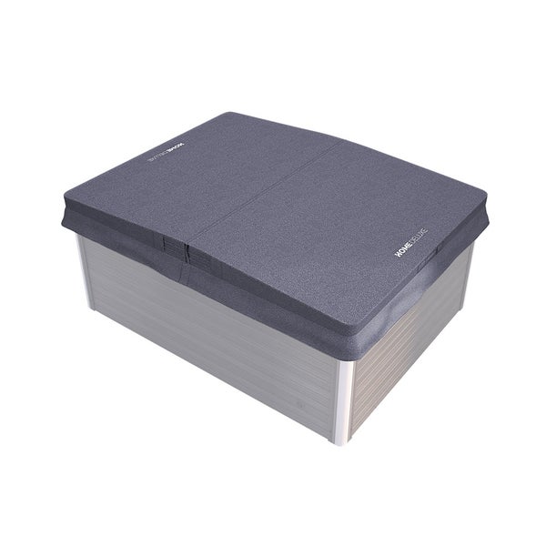 Home Deluxe Outdoor Whirlpool Thermoabdeckung STREAM - 212 x 157 x 10 cm| hochisolierende Thermoabdeckung