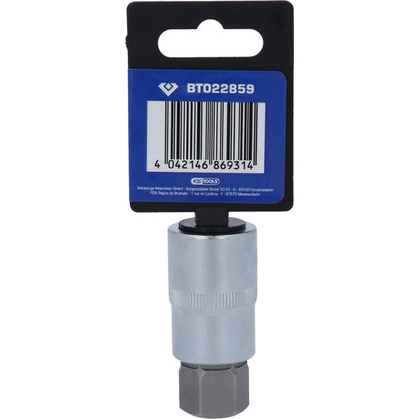 BRILLIANT TOOLS 1/2 Innensechskant Bit-Stecknuss 55 mm lang 18 mm - BT022859