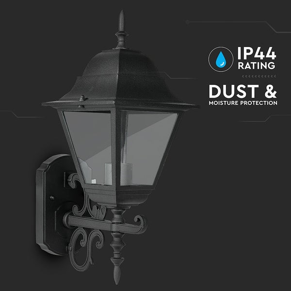 Klassische Aussenwandleuchte mit Schutzart IP44