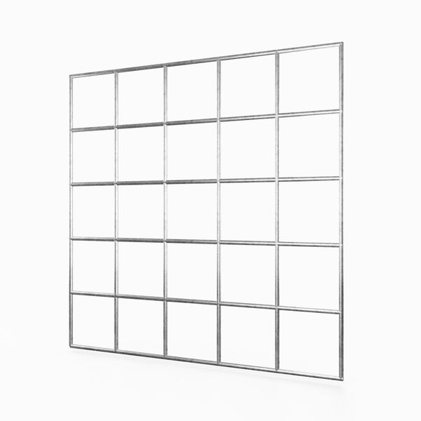 Gitter 10 x 10 cm Maschenweite - Maße: 50 x 50 cm