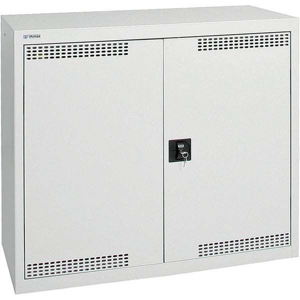 Stumpf Umweltschrank BP-2 lichtgrau + 2 Auffangwannen durchgehend - 7597007