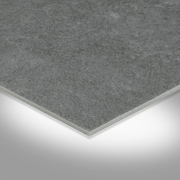 PVC Bodenbelag Meterware anthrazit Betonoptik mit Schaumrücken 200 cm breit (Meterware)