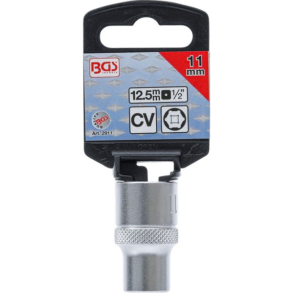 BGS Technic Steckschlüssel-Einsatz, 11 mm