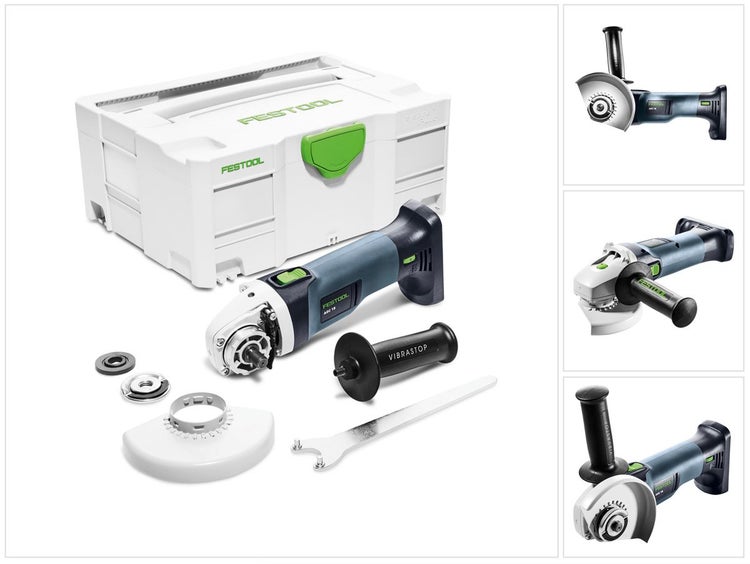 Festool AGC 18-125 Li EB-Basic Akku Winkelschleifer 125mm 18V Brushless ( 575343 ) + systainer - ohne Akku, ohne Ladegerät