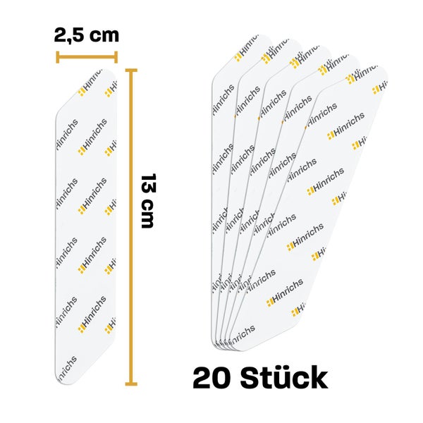 20x Teppichgreifer - Teppichstopper selbstklebend ideal als Antirutschmatte für Teppich
