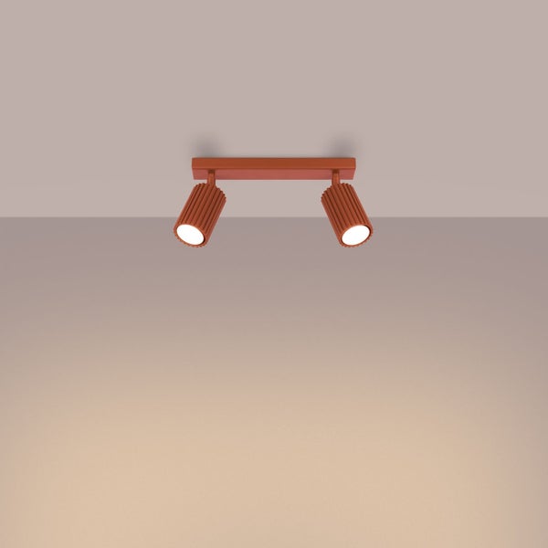 Deckenleuchte mit zwei Strahlern