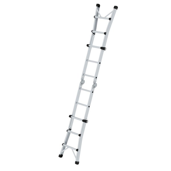 MUNK Gelenk-Teleskopleiter 4x3 Sprossen