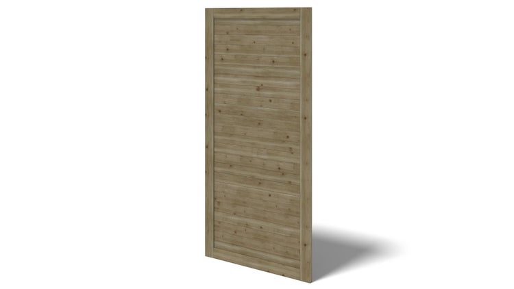 Vollständiges Paneel für Gartenlaube 1,01x2,17m