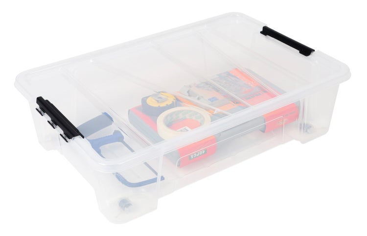 Ondis24 Unterbettbox Rollerbox Jolly 25 transparent