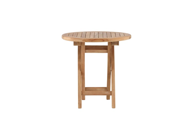 Kenya Garten Cafetisch Ø50cm Teak. 50 X 50 X 50 cm