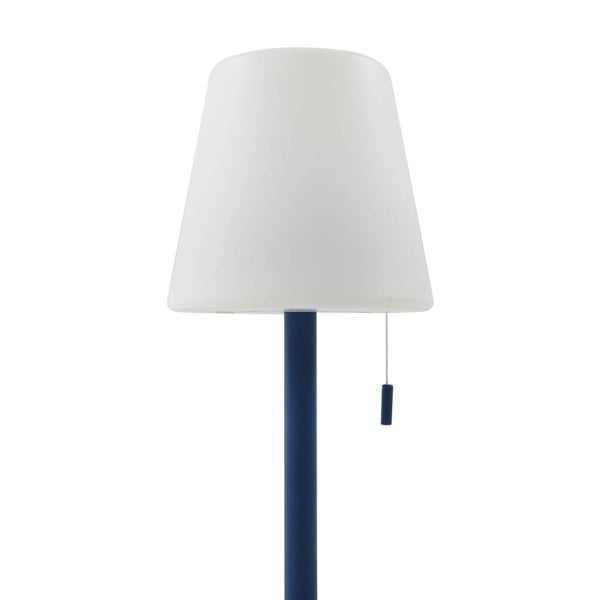 Lindby LED Akkutischlampe höhenverstellbar, Lichtfarbe 3-stufig einstellbar Akku Tischlampe kabellos aufladbare tragbare Tischleuchte Garten IP44