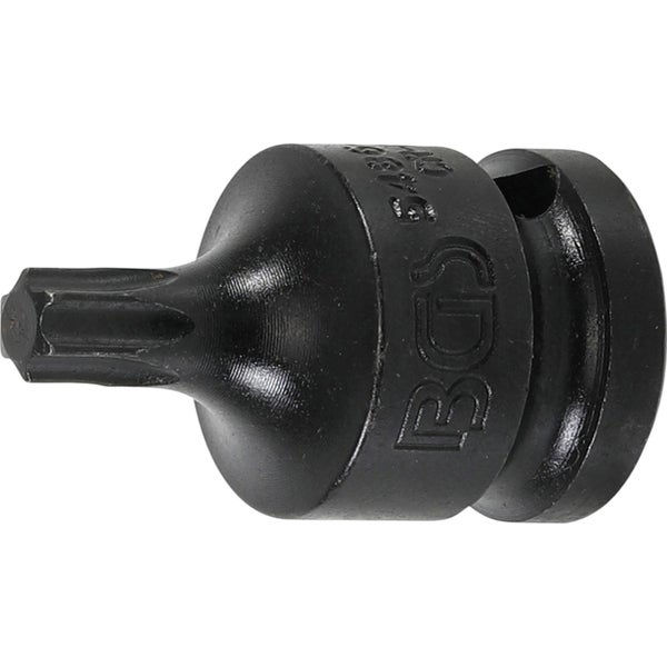 BGS Kraft-Bit-Einsatz Antrieb Innenvierkant 12,5 mm (1/2) T-Profil (für Torx) T45 - 5486-T45