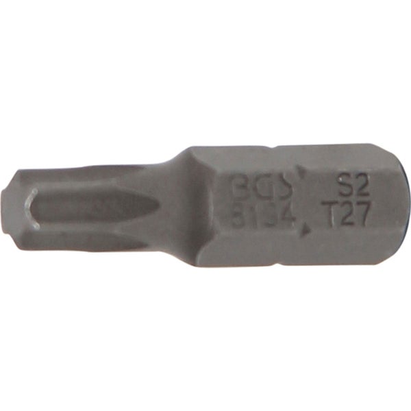 BGS Bit Antrieb Außensechskant 6,3 mm (1/4) T-Profil (für Torx) T27 - 8194