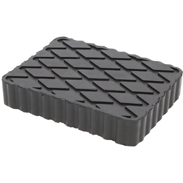 Gummiblock mit Rillenmuster