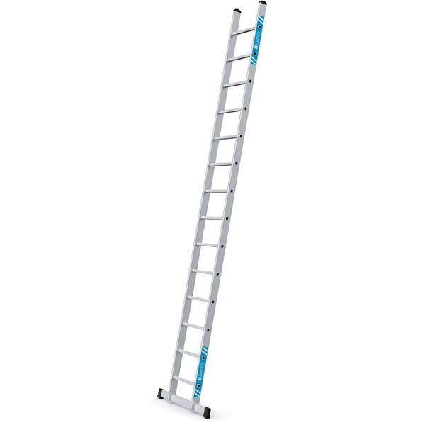 Einzelne Sprossenleiter aus Aluminium