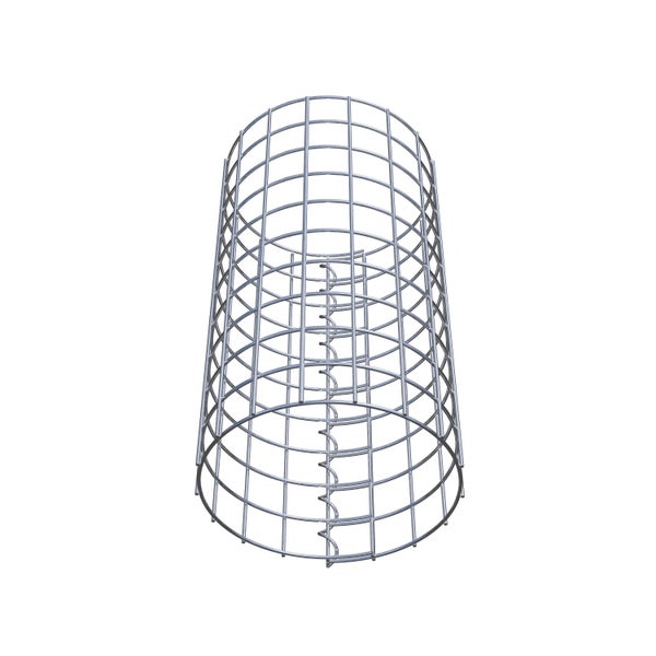 Gabionensäule Durchmesser 27 cm MW 5 x 5 cm rund - Höhe: 50 cm