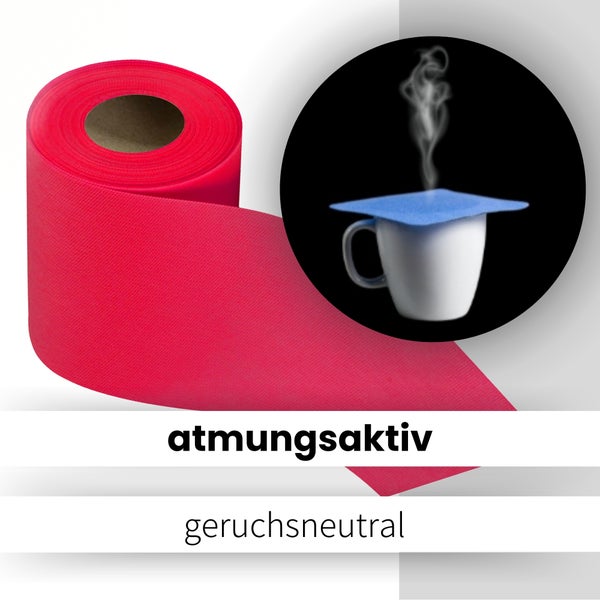 Sensalux Tischläufer, 15 cm x 25 m Pink