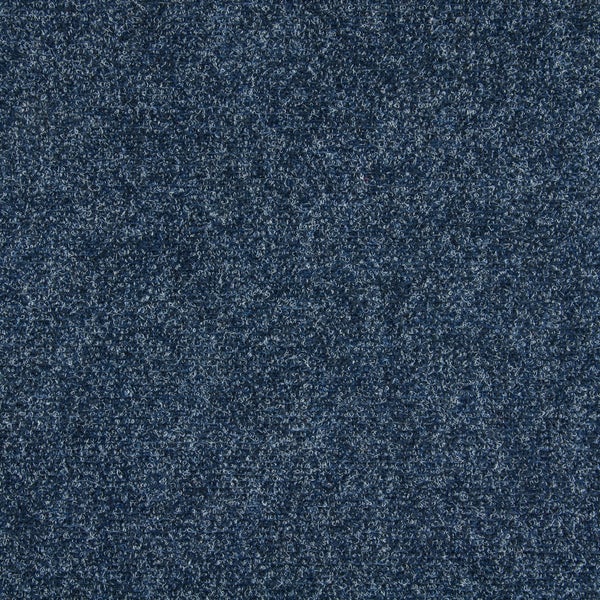 Nadelfilz Teppichboden als Fliesen Selbstliegende Teppichfliesen blau in 50x50 cm Nadelvlies Teppichbodenfliesen von Schatex ideal für Büro