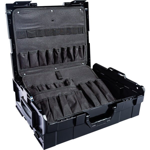 Illustration eines Bügels mit den Maßangaben Breite, Länge und Durchmesser.