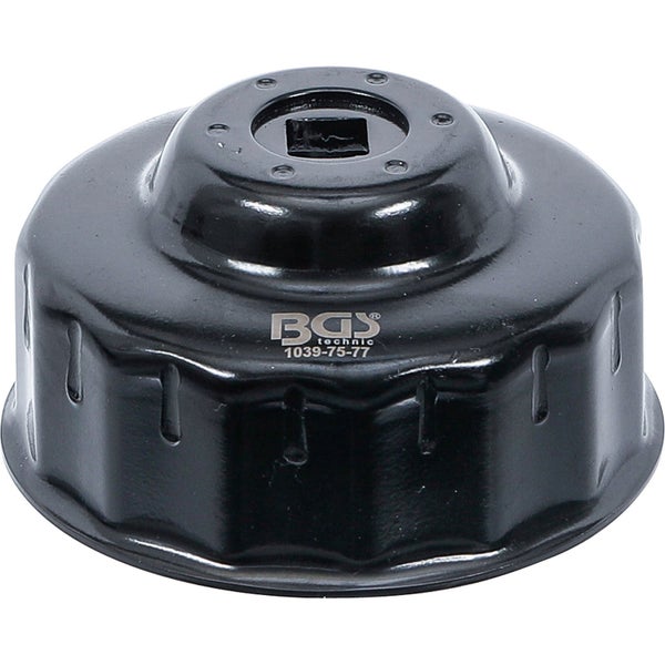 BGS Ölfilterschlüssel 15-kant Ø 75 - 77 mm für Audi / Ford / Isuzu / Mercedes-Benz / Opel / VW - 1039-75-77