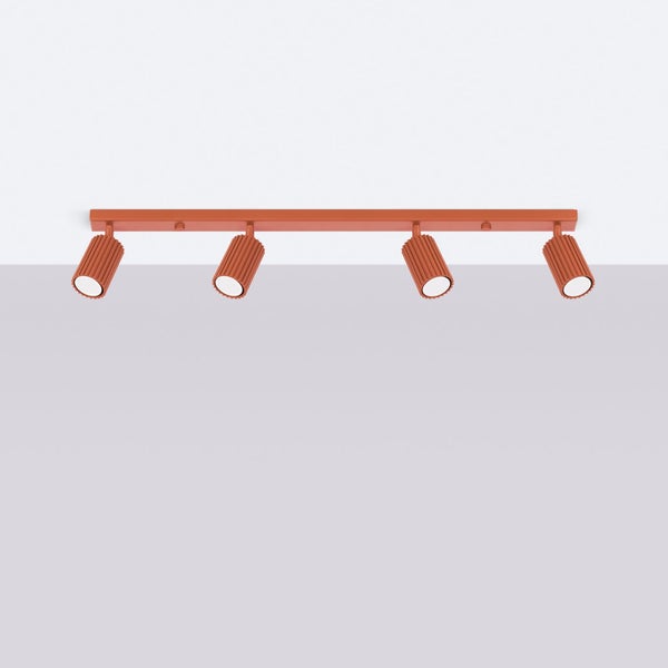 Deckenleuchte mit vier Strahlern