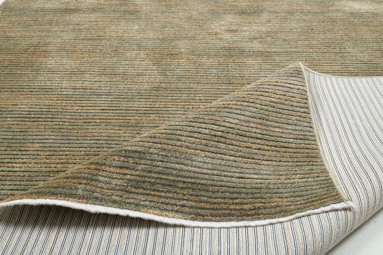 Gewebter Teppich in Kort-Optik Corduletta Grün 40x60 cm