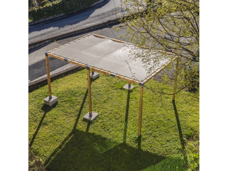 Sonnensegel Mit Ösen Beige 400X400Cm - Maanta® Bugna