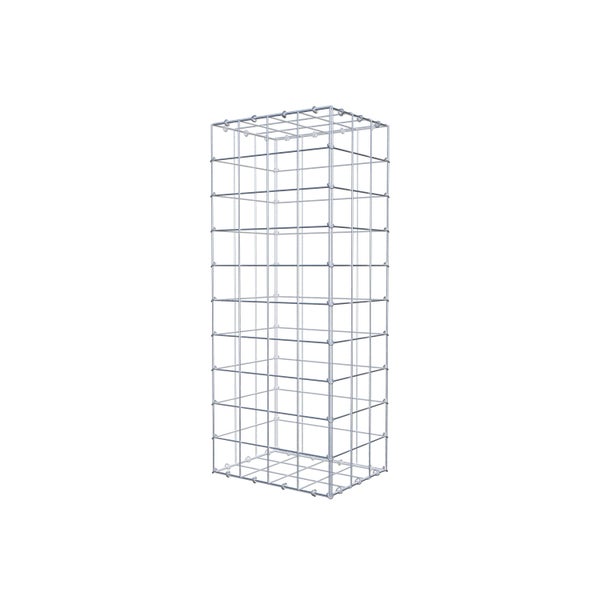 Gabione 100 cm x 30 cm x 40 cm (L x H x T), Maschenweite 10 cm x 10 cm, C-Ring